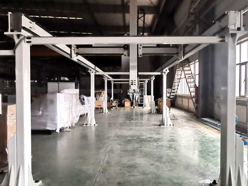 【桁架】案例6-铝管切割搬运龙门桁架